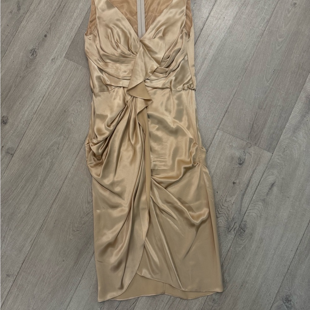Moschino Gold Dress